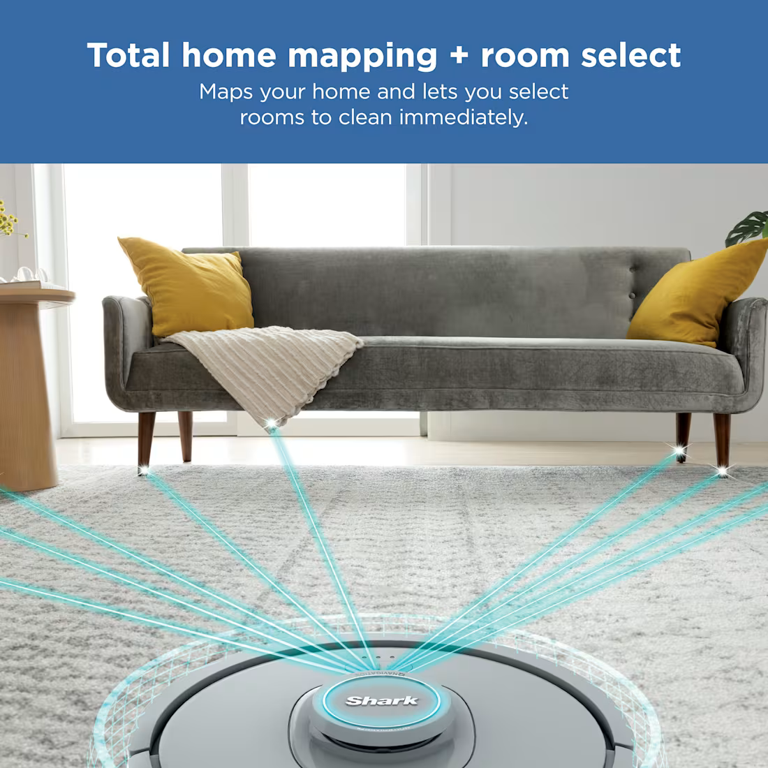 Shark IQ Robot Vacuum with Multi-Surface Function and Precise Home Mapping